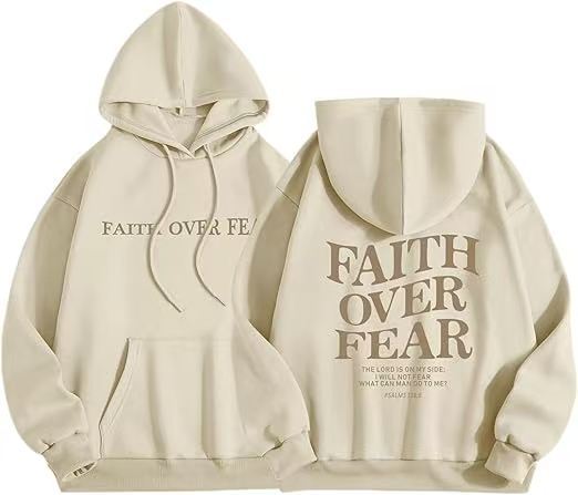 Faith Over Fear Hoodies