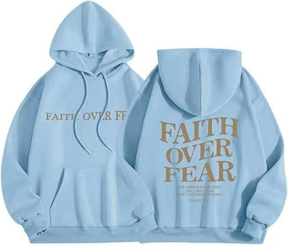 Faith Over Fear Hoodies