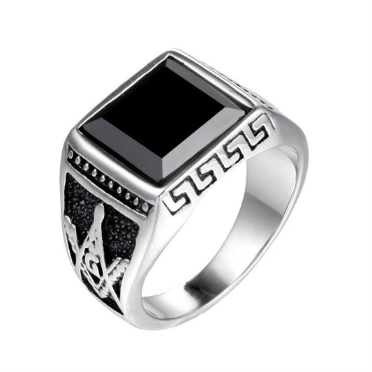 Imitation Gemstone Ring