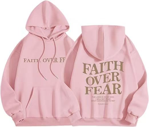 Faith Over Fear Hoodies