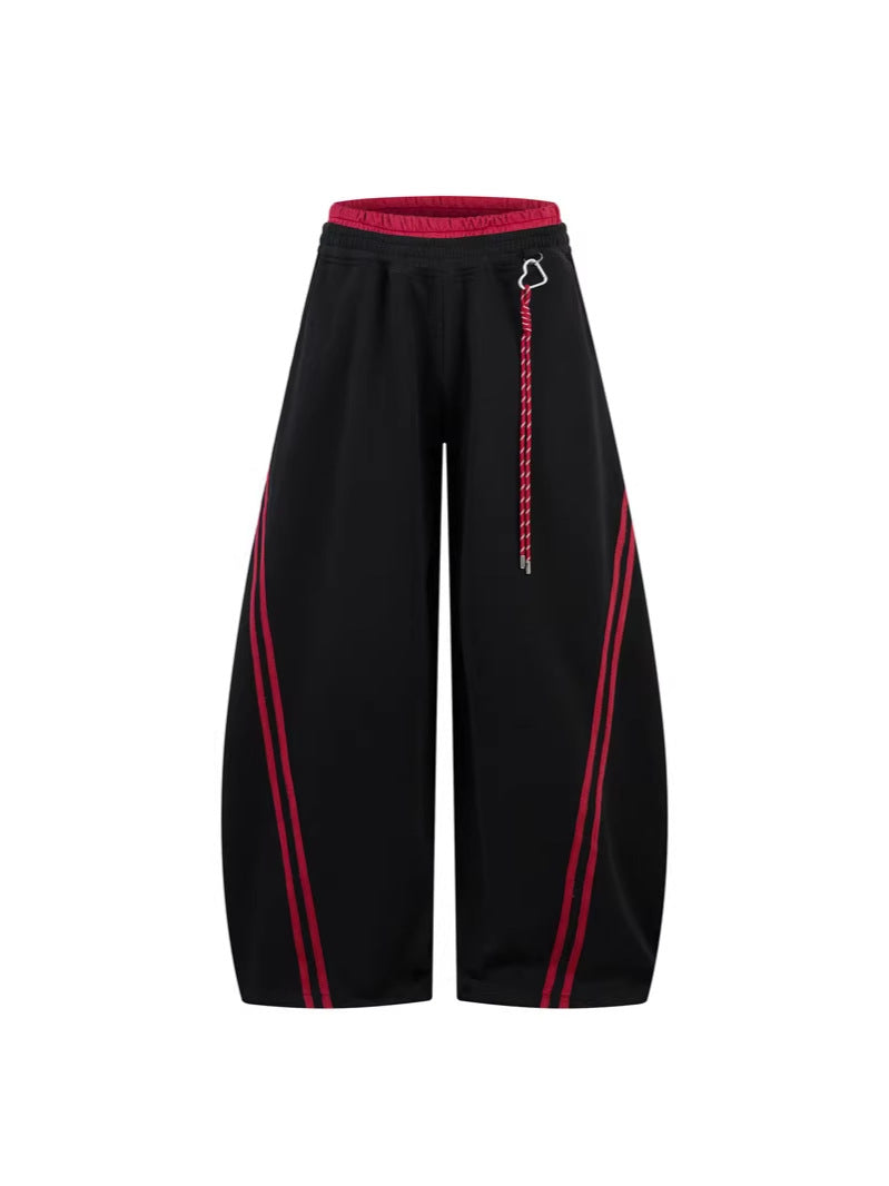 Retro Striped Joggers