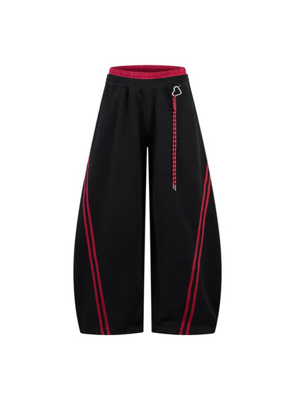 Retro Striped Joggers