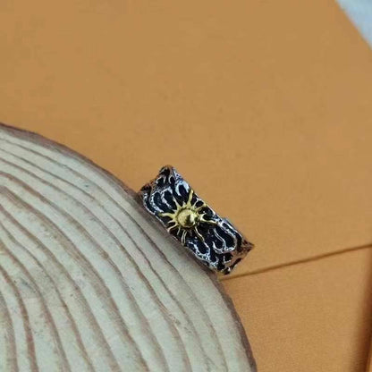 Sun Open Ring