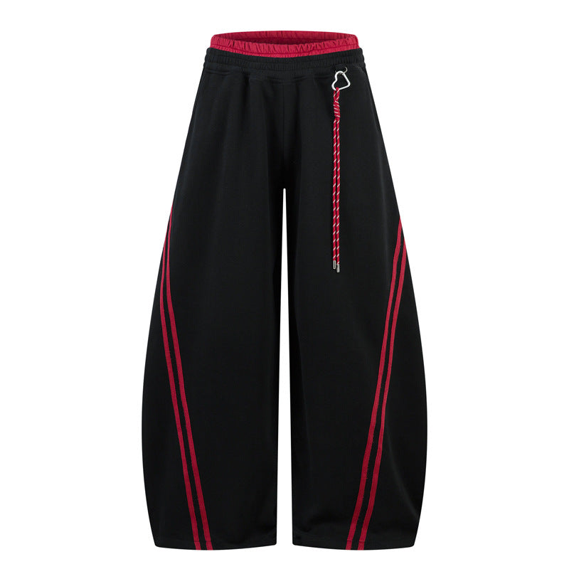 Retro Striped Joggers