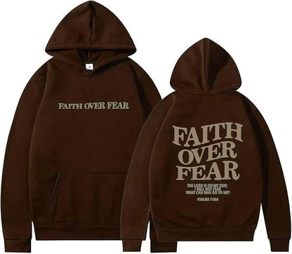 Faith Over Fear Hoodies