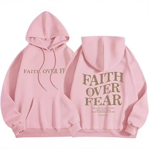Faith Over Fear Hoodies