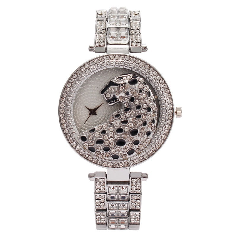 Diamond Leopard Watch