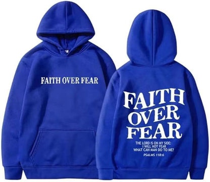 Faith Over Fear Hoodies