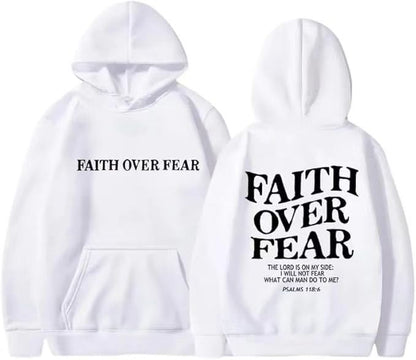 Faith Over Fear Hoodies