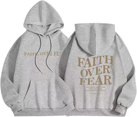Faith Over Fear Hoodies