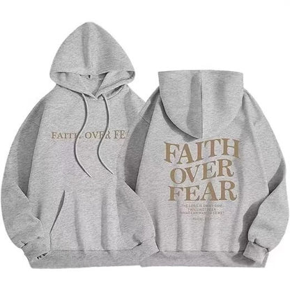 Faith Over Fear Hoodies