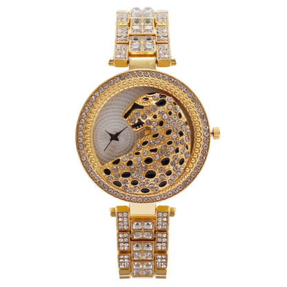 Diamond Leopard Watch