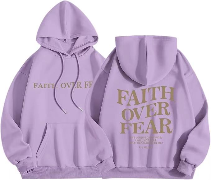 Faith Over Fear Hoodies