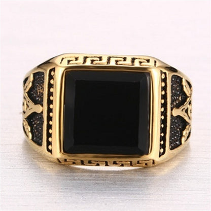 Imitation Gemstone Ring