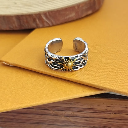 Sun Open Ring