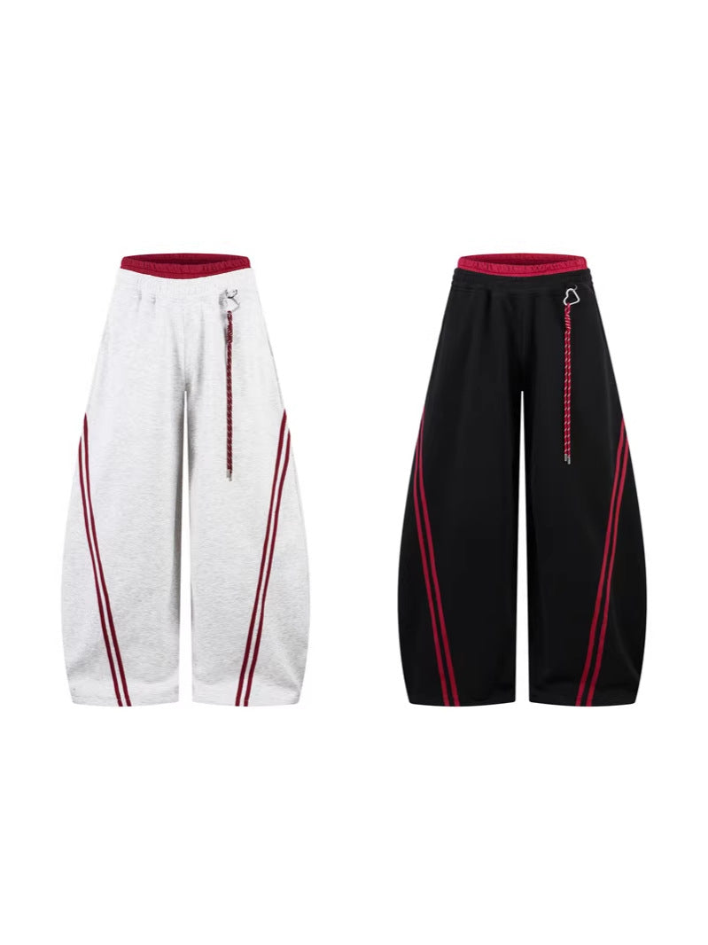 Retro Striped Joggers