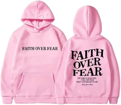 Faith Over Fear Hoodies